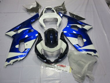 01-03 Blau & Weiß GSXR 600-750 Verkleidung