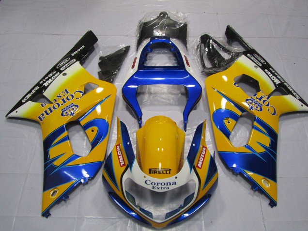 01-03 Gelb Corona GSXR 600-750 Verkleidung