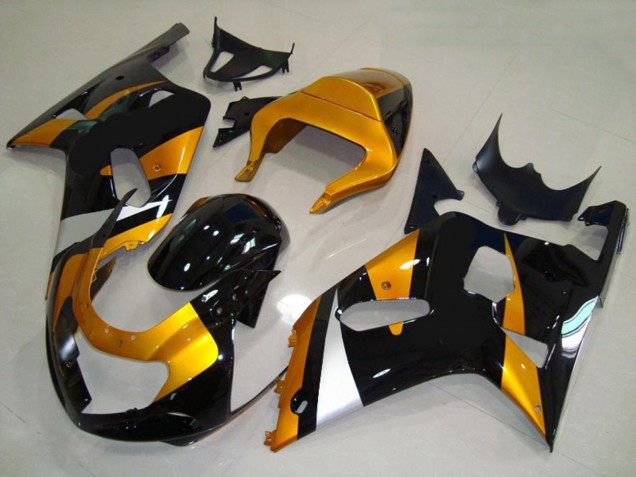 01-03 Gold & Schwarz GSXR 600-750 Verkleidung