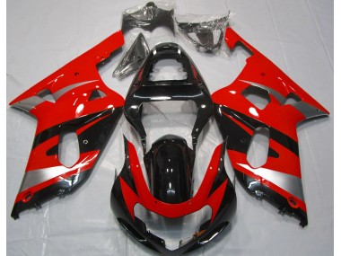 01-03 Rot OEM-Stil GSXR 600-750 Verkleidung