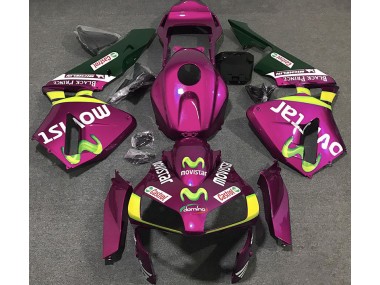 03-04 Pink Movistar CBR600RR Verkleidung