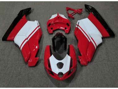 03-04 Rot Glänzend & Weiß Ducati 749 999 Verkleidung