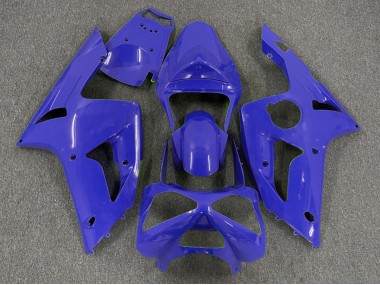 03-04 Tiefes Blau Schlicht ZX6R Verkleidung