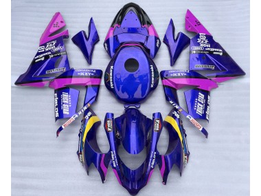 04-05 Blau & Pink Trickstar ZX10R Verkleidung