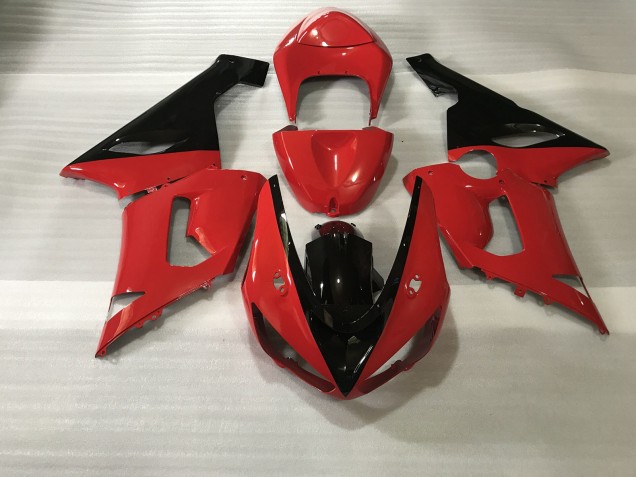 05-06 Rot & Schwarz ZX6R Verkleidung