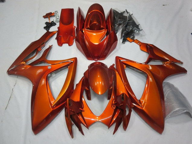 06-07 Gebranntes Orange GSXR 600-750 Verkleidung