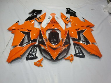 06-07 Orange-Schwarz ZX10R Verkleidung