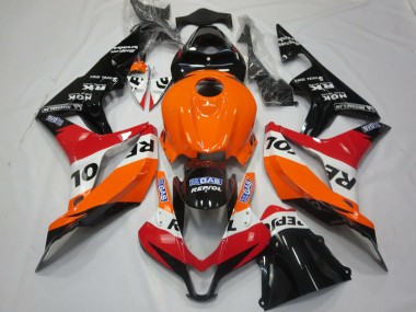 07-08 Hellorange Repsol CBR600RR Verkleidung