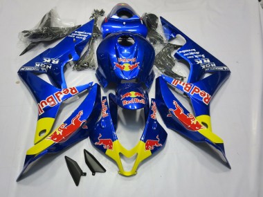 07-08 Tiefes Blaurot Bull CBR600RR Verkleidung