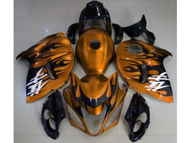 08-20 Orange Glänzend & Schwarz GSXR 1300 Verkleidung