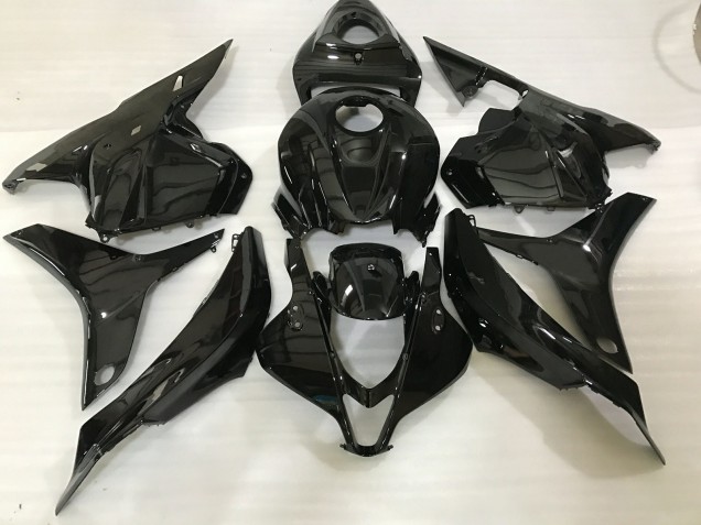 09-12 Schwarz Glänzend CBR600RR Verkleidung