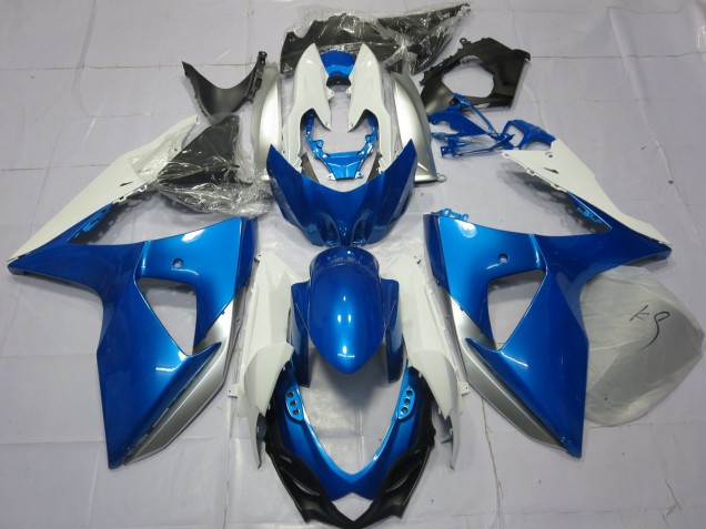 09-16 Blau & Weiß GSXR 1000 Verkleidung