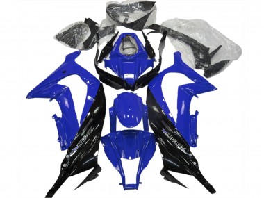 11-15 Glänzend Blau & Schwarz ZX10R Verkleidung