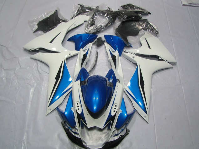 11-24 Hellblau & Weiß GSXR 600-750 Verkleidung