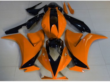 12-16 Orange Glänzend & Schwarz CBR1000RR Verkleidung