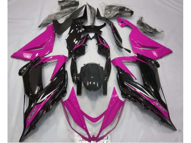 13-18 Schwarz & Pink ZX6R Verkleidung