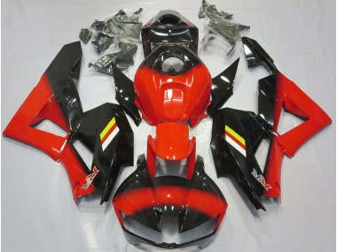 13-23 Rot Glänzend & Schwarz CBR600RR Verkleidung