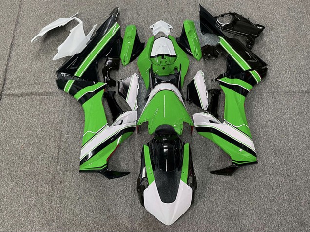 17-23 Glänzend Grün Weiß & Schwarz CBR1000RR Verkleidung