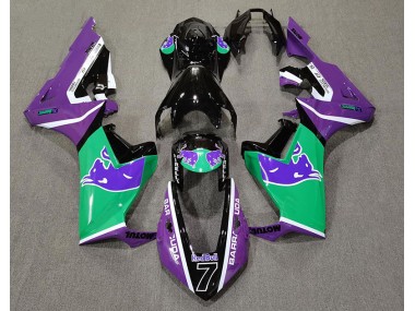 17-23 Lila Bull CBR1000RR Verkleidung