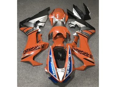 17-23 Orange Glänzend & Blau CBR1000RR Verkleidung