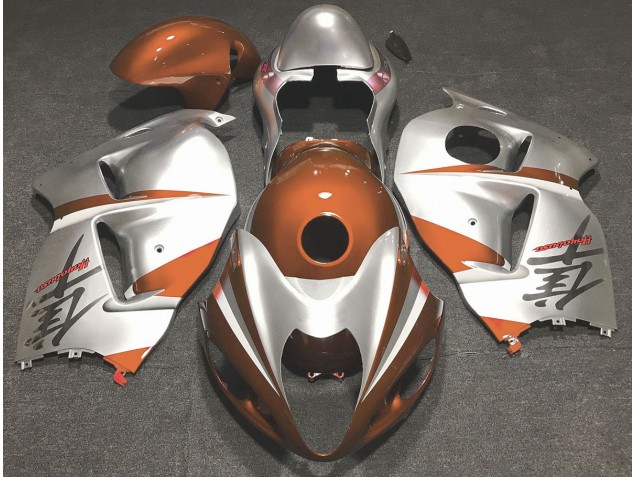 97-07 Glanzorange & Silber GSXR 1300 Verkleidung